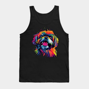 Shih Tzu Smiling Tank Top